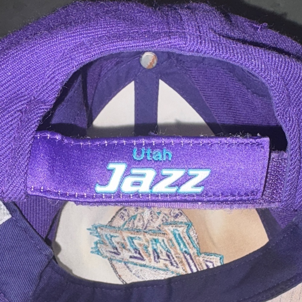 Utah Jazz Purple Vintage baseball hat - Picture 3 of 6